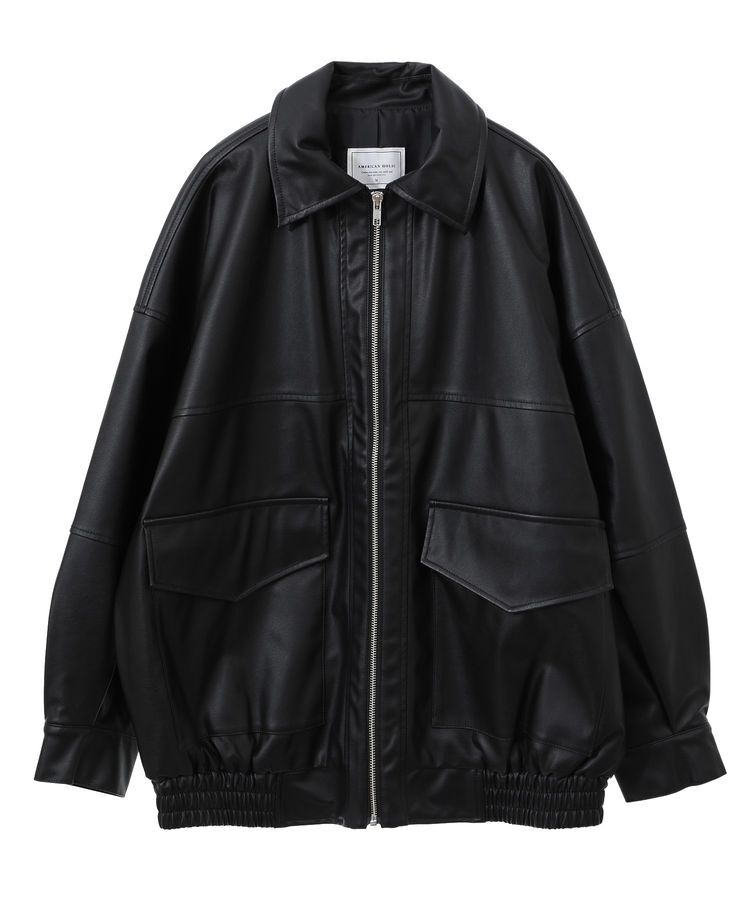 AMERICAN HOLIC「フェイクレザーブルゾン」|その他|
