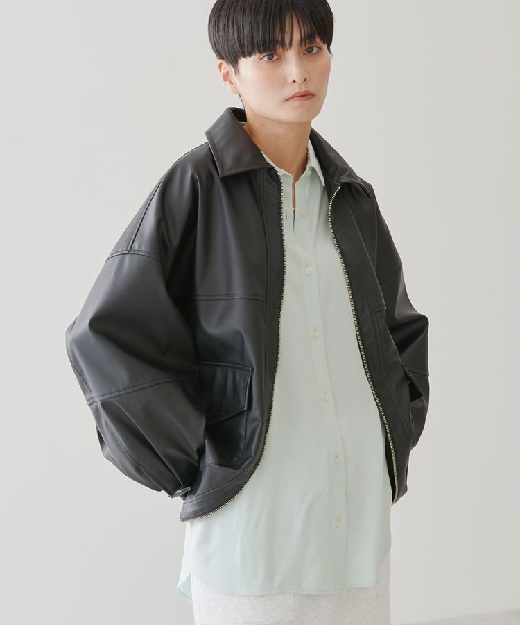 AMERICAN HOLIC「フェイクレザーブルゾン」|その他|