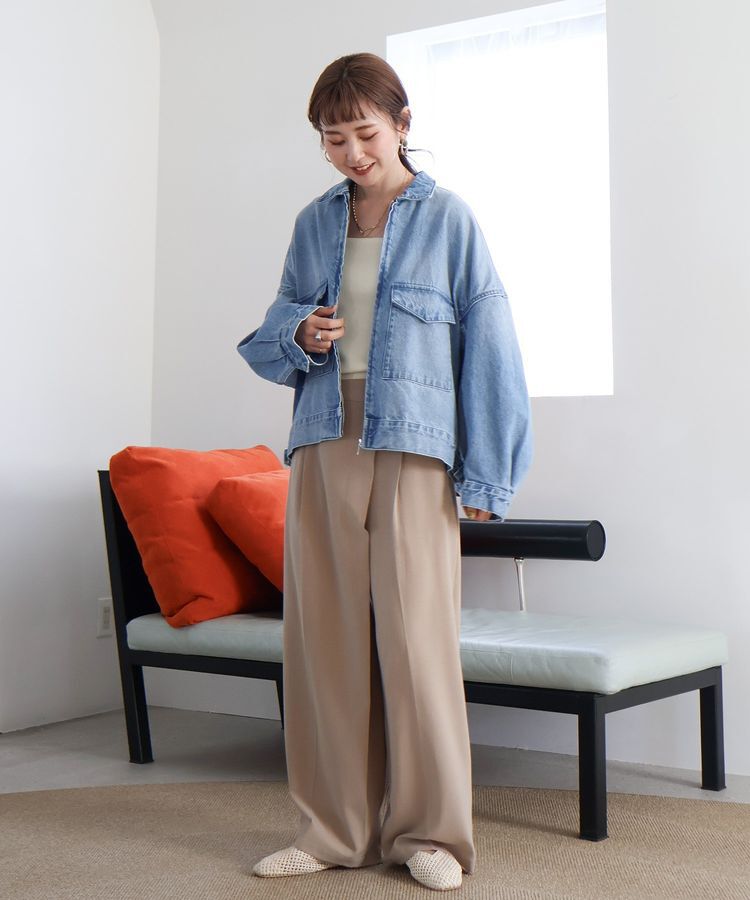 AMERICAN HOLIC「デニムショートブルゾン」|その他|