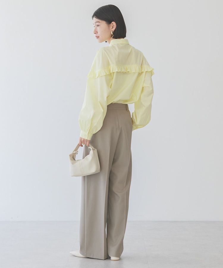 AMERICAN HOLIC「イージーケアフリルシャツ」|シャツ・ブラウス|