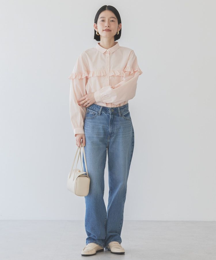 AMERICAN HOLIC「イージーケアフリルシャツ」|シャツ・ブラウス|