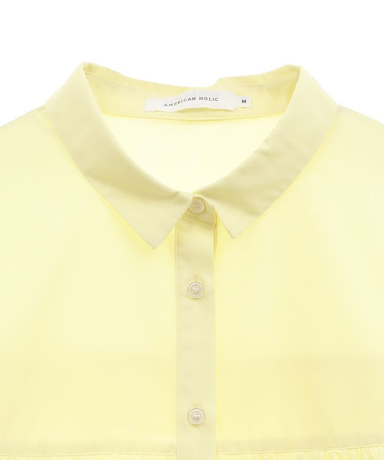 AMERICAN HOLIC「イージーケアフリルシャツ」|シャツ・ブラウス|