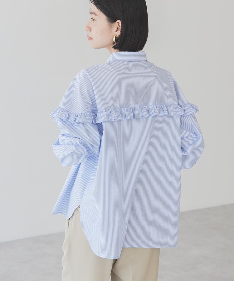 AMERICAN HOLIC「イージーケアフリルシャツ」|シャツ・ブラウス|