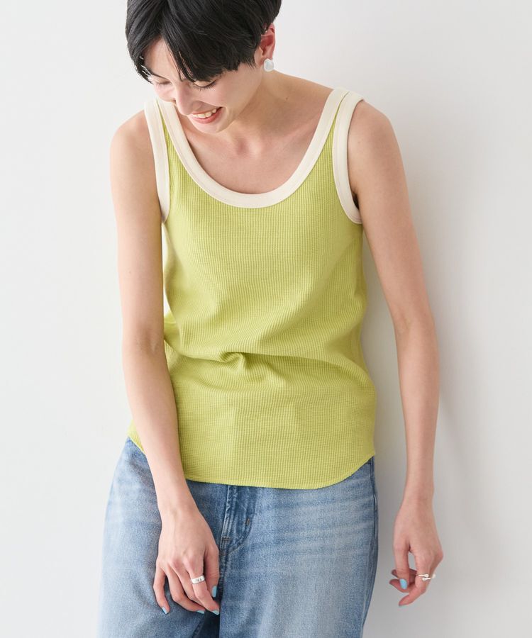 AMERICAN HOLIC「ワッフル2WAYタンクトップ」|インナー|