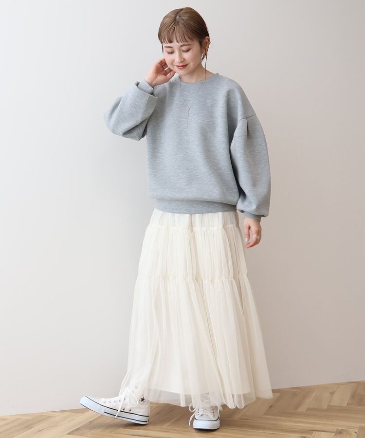 AMERICAN HOLIC「袖タックポンチプルオーバー」|スウェット・ジャージ|