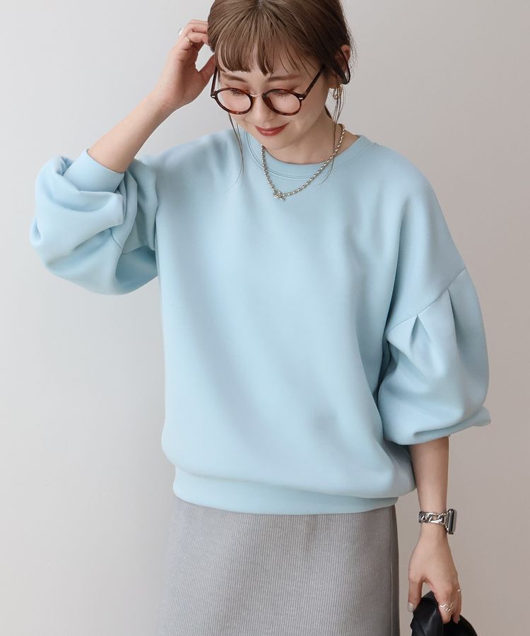 AMERICAN HOLIC「袖タックポンチプルオーバー」|スウェット・ジャージ|