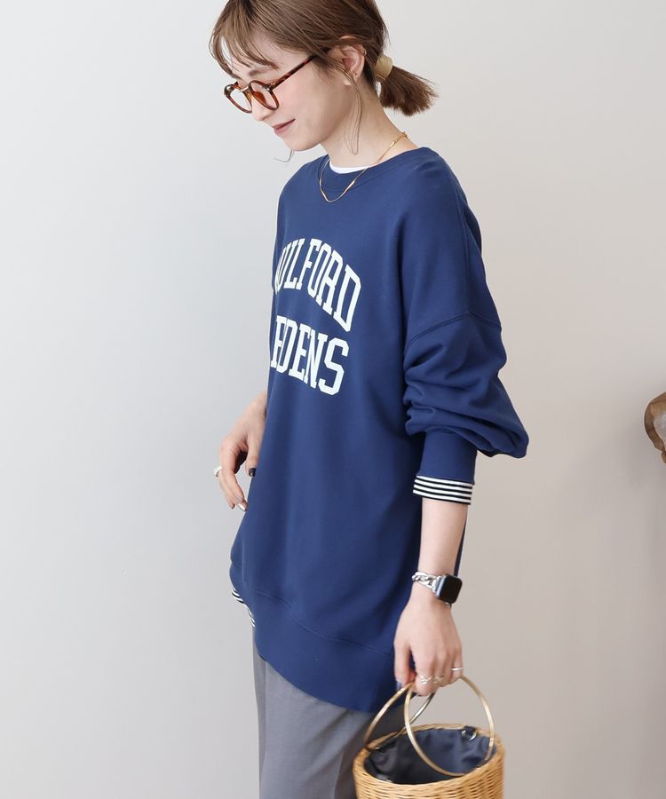 AMERICAN HOLIC「カレッジロゴ裏毛プルオーバー」|スウェット・ジャージ|