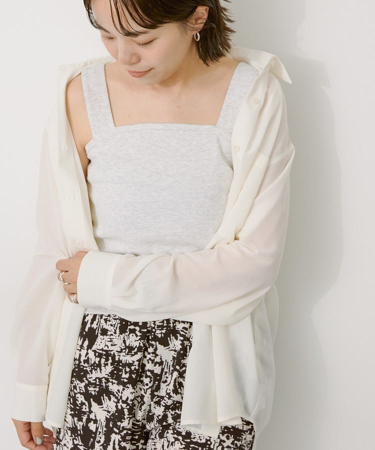 AMERICAN HOLIC「抗菌防臭テレコベアタンクトップ」|インナー|