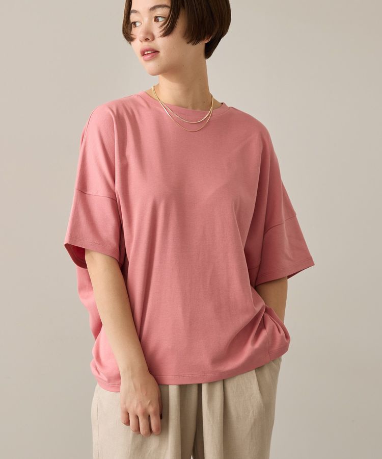 AMERICAN HOLIC「コクーンシルエットカットソー／接触冷感」|Tシャツ・カットソー|