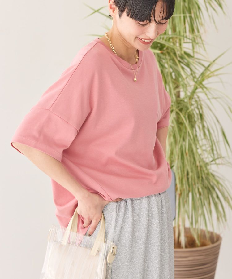 AMERICAN HOLIC「コクーンシルエットカットソー／接触冷感」|Tシャツ・カットソー|