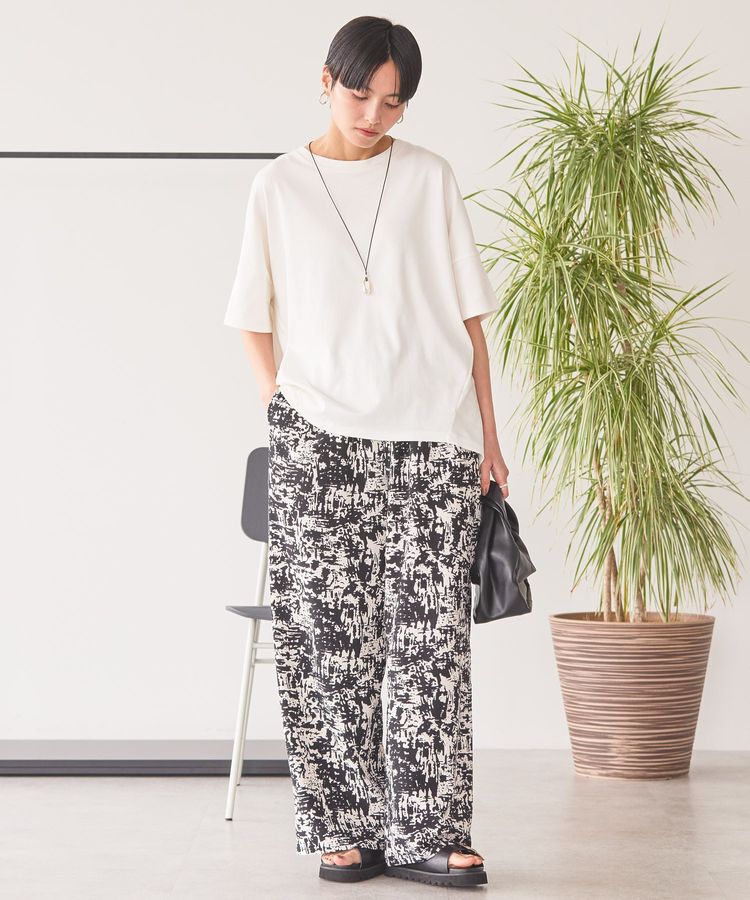 AMERICAN HOLIC「コクーンシルエットカットソー／接触冷感」|Tシャツ・カットソー|