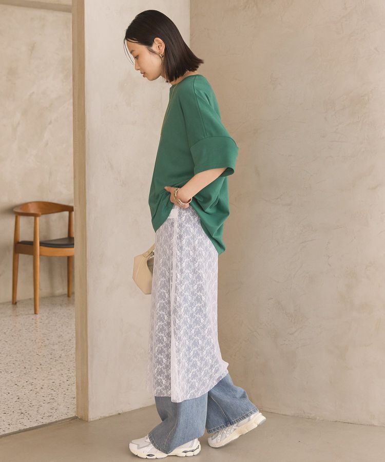 AMERICAN HOLIC「コクーンシルエットカットソー／接触冷感」|Tシャツ・カットソー|