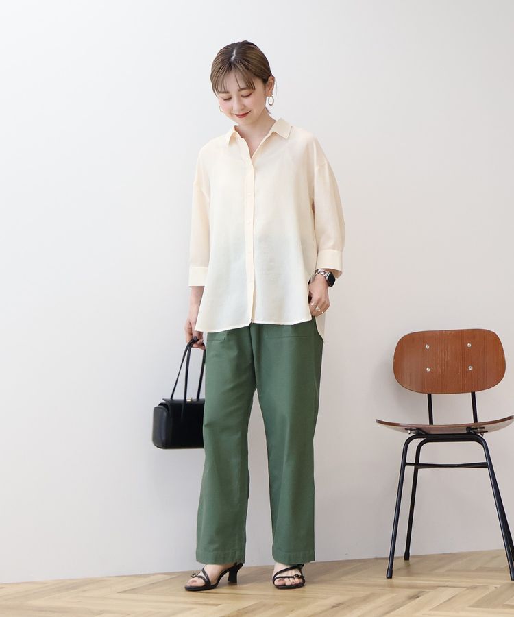 AMERICAN HOLIC「シアーボイルレギュラー7分袖シャツ」|シャツ・ブラウス|