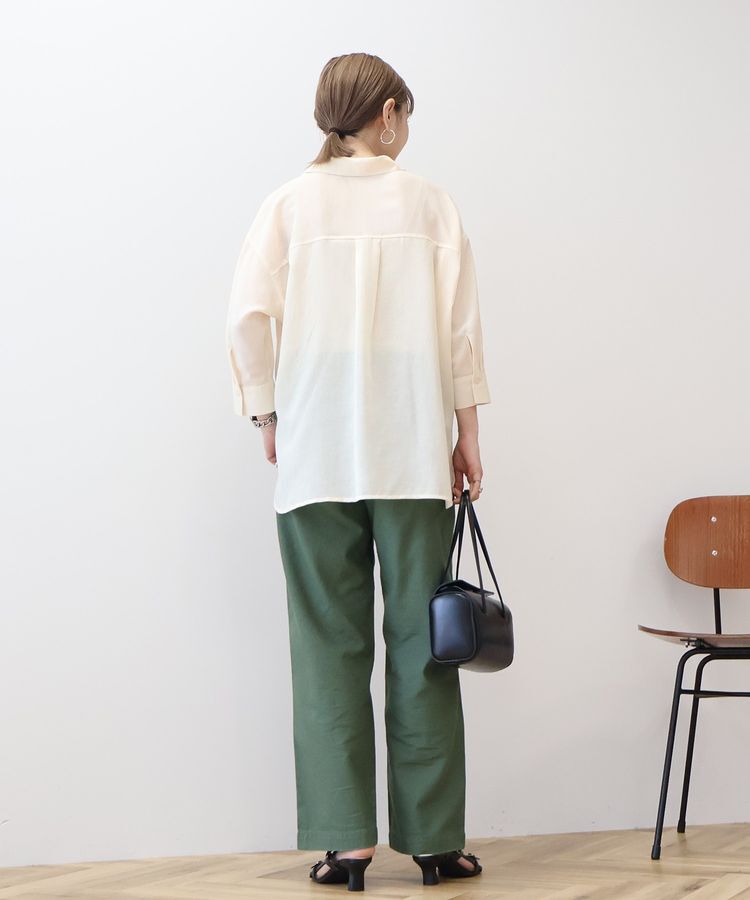 AMERICAN HOLIC「シアーボイルレギュラー7分袖シャツ」|シャツ・ブラウス|