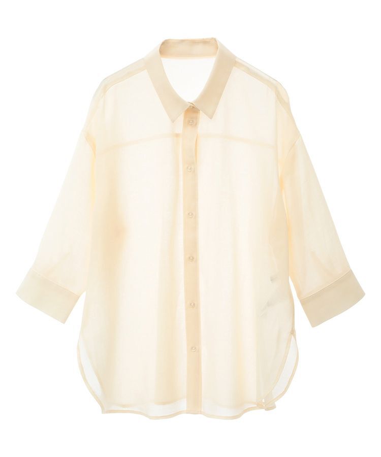 AMERICAN HOLIC「シアーボイルレギュラー7分袖シャツ」|シャツ・ブラウス|