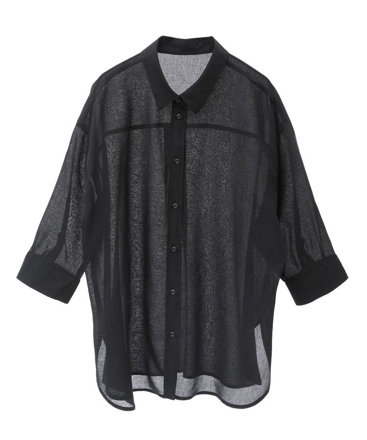 AMERICAN HOLIC「シアーボイルレギュラー7分袖シャツ」|シャツ・ブラウス|