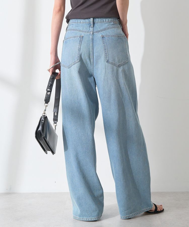 AMERICAN HOLIC「ウエストタックデニムパンツ」|デニム|