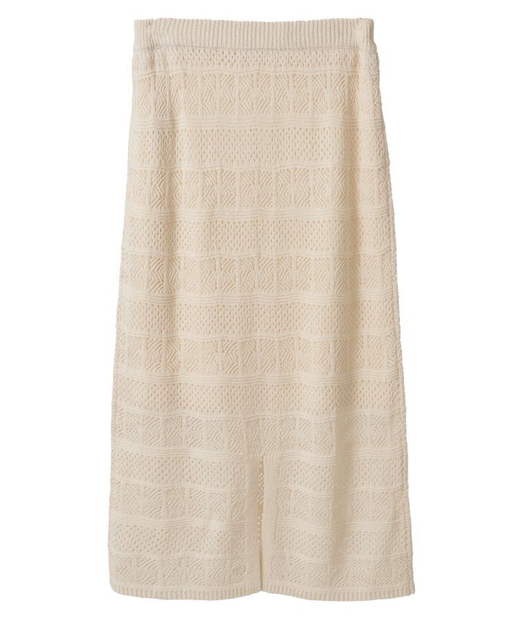 AMERICAN HOLIC「レース編みニットタイトスカート」|タイト|