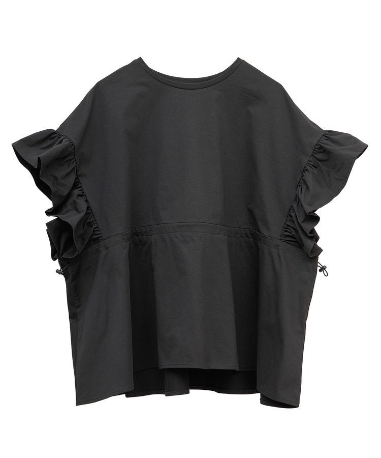 AMERICAN HOLIC「【水陸両用】UVカット袖フリルプルオーバー」|Tシャツ・カットソー|