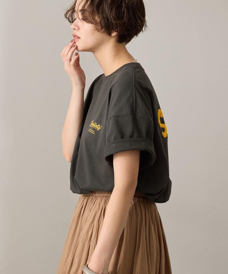 AMERICAN HOLIC「サガラ刺繍Tシャツ」|Tシャツ・カットソー|