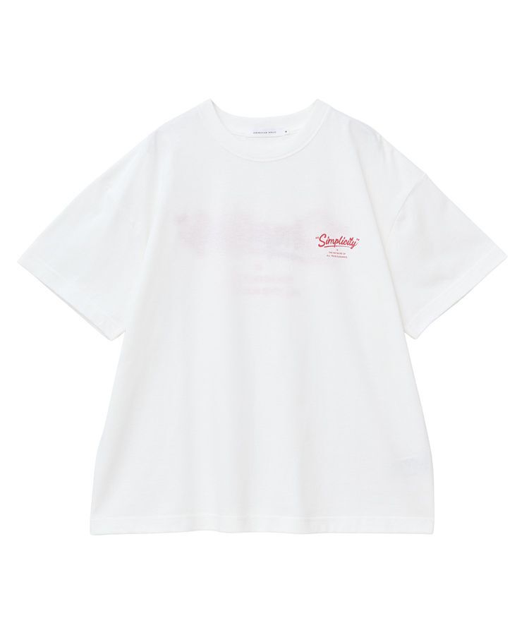 AMERICAN HOLIC「サガラ刺繍Tシャツ」|Tシャツ・カットソー|