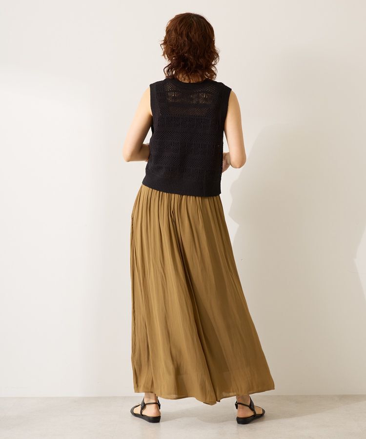 AMERICAN HOLIC「【前後2WAY】レース編みニットベスト」|ベスト・ジレ|