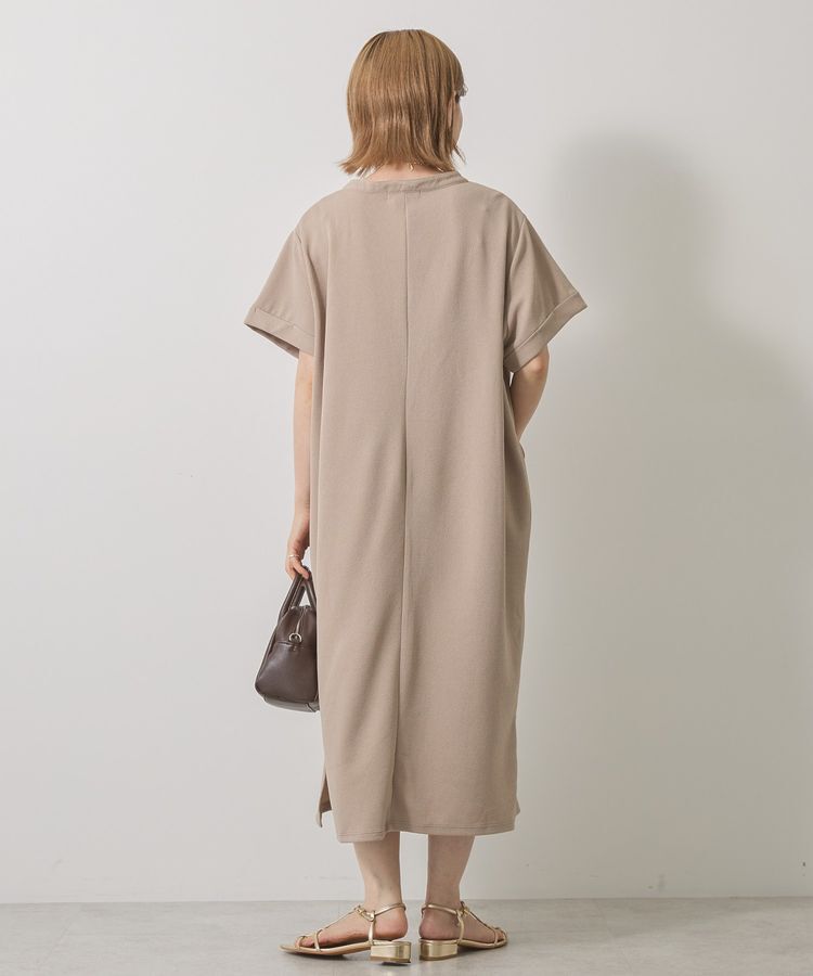 AMERICAN HOLIC「ジョーゼット半袖タックワンピース」|ワンピース|