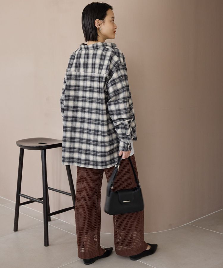 AMERICAN HOLIC「ビエラ起毛チェックシャツ」|シャツ・ブラウス|