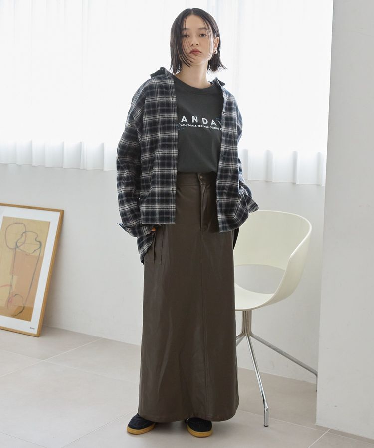 AMERICAN HOLIC「ビエラ起毛チェックシャツ」|シャツ・ブラウス|