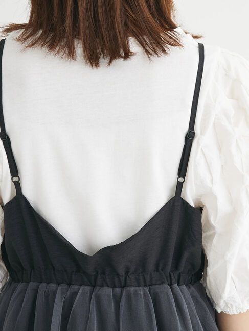 armonia「2WAYラメチュールキャミワンピース」|ワンピース|