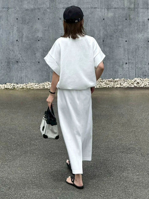 Green Parks「裾ドロストポンチプルオーバー」|Tシャツ・カットソー|