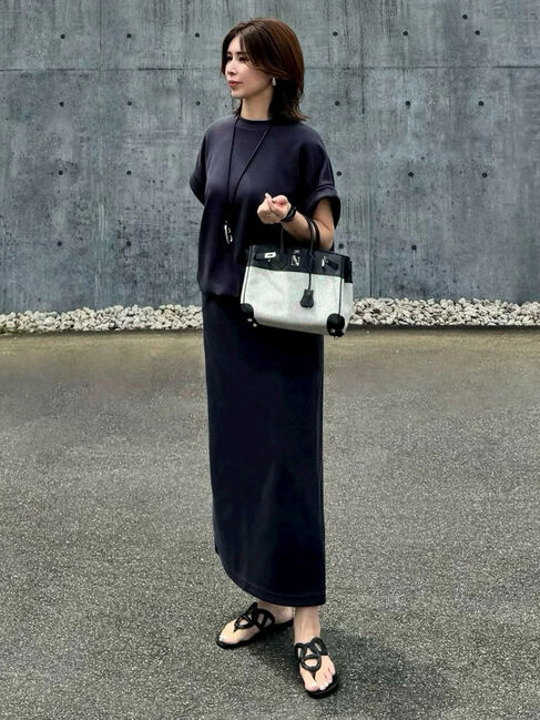 Green Parks「裾ドロストポンチプルオーバー」|Tシャツ・カットソー|