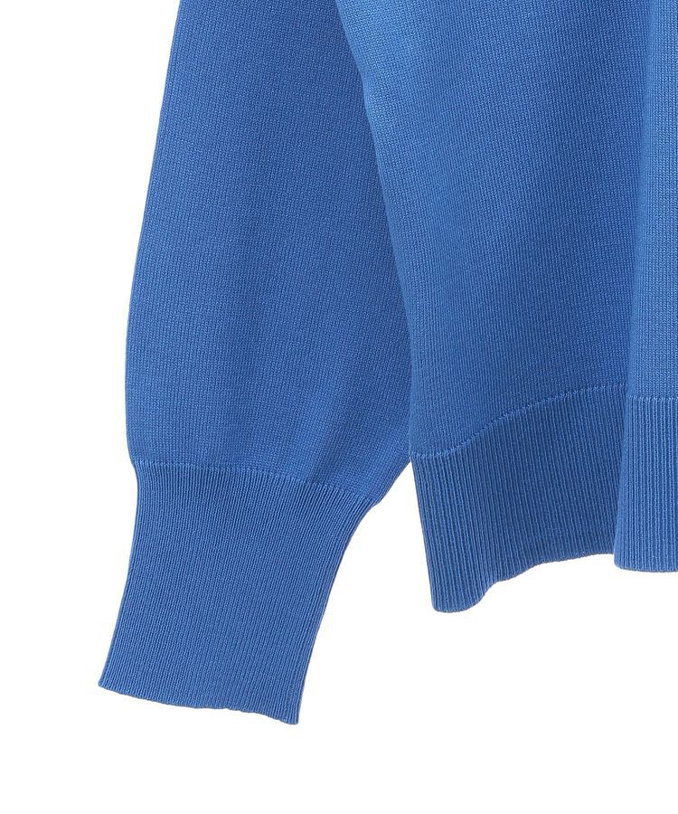 Green Parks「洗える さがら刺しゅうロゴニットプルオーバー」|ニット・セーター|