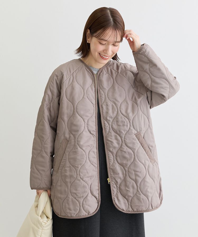 Green Parks「撥水加工 キルティングZIPブルゾン」|ブルゾン・スタジャン|