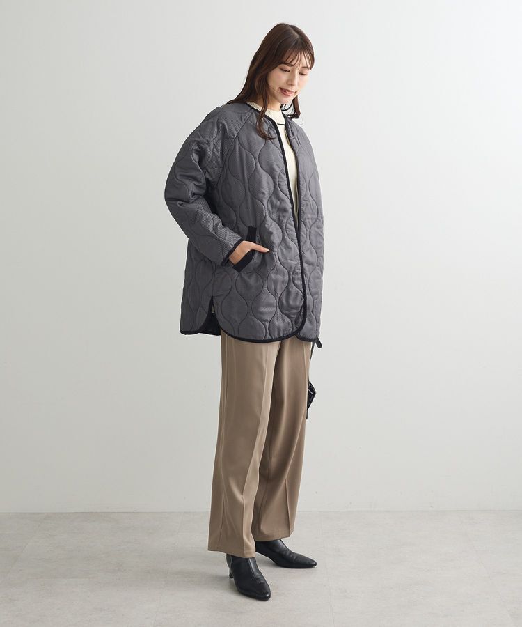 Green Parks「撥水加工 キルティングZIPブルゾン」|ブルゾン・スタジャン|