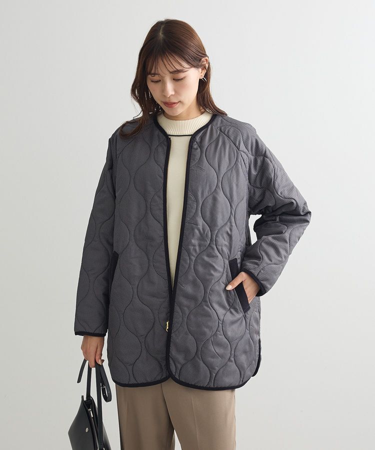 Green Parks「撥水加工 キルティングZIPブルゾン」|ブルゾン・スタジャン|