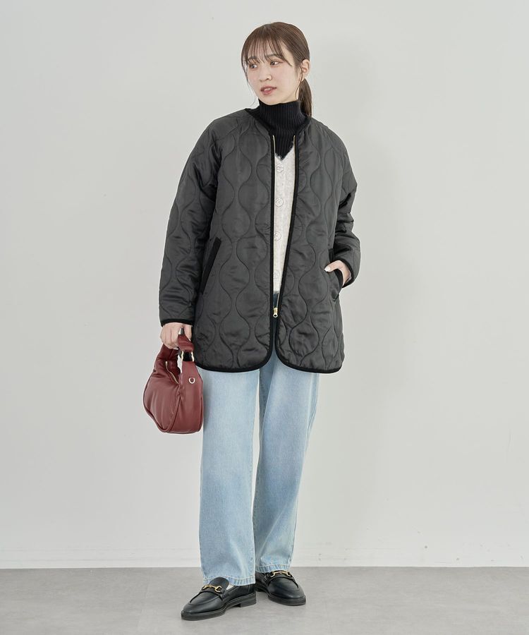 Green Parks「撥水加工 キルティングZIPブルゾン」|ブルゾン・スタジャン|