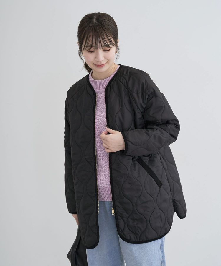 Green Parks「撥水加工 キルティングZIPブルゾン」|ブルゾン・スタジャン|