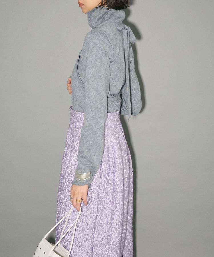 AnriettMusee「ハイネックニット+ホルターネックニット」|ニット・セーター|