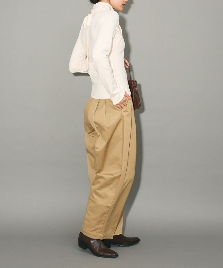 AnriettMusee「ハイネックニット+ホルターネックニット」|ニット・セーター|