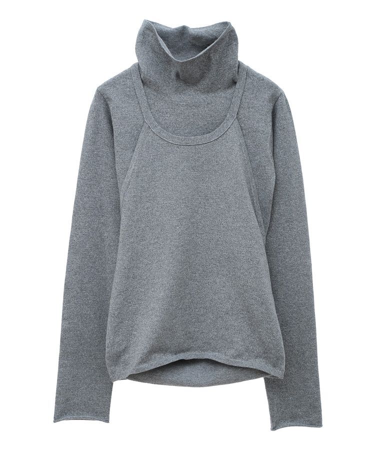 AnriettMusee「ハイネックニット+ホルターネックニット」|ニット・セーター|