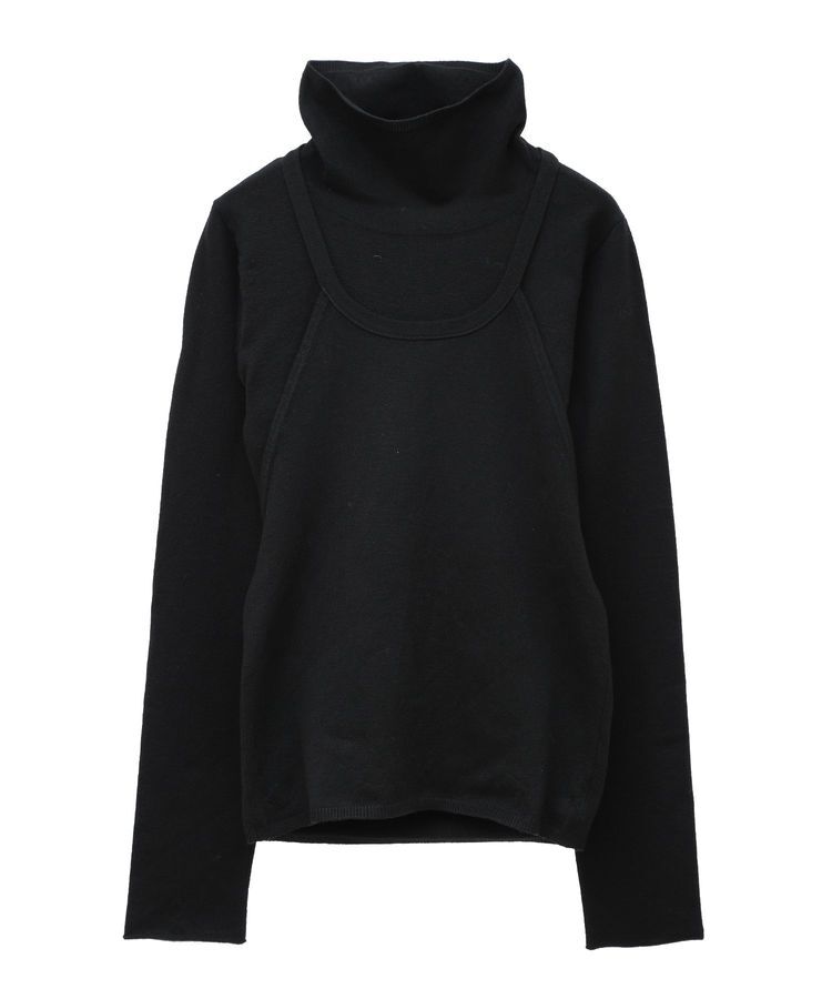 AnriettMusee「ハイネックニット+ホルターネックニット」|ニット・セーター|