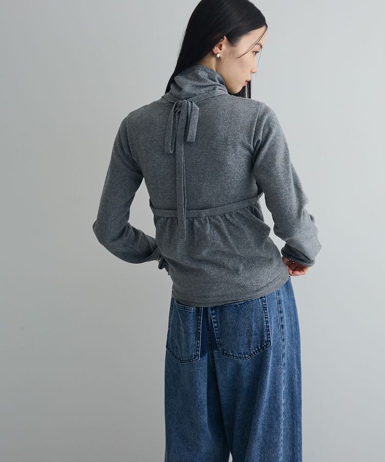 AnriettMusee「ハイネックニット+ホルターネックニット」|ニット・セーター|