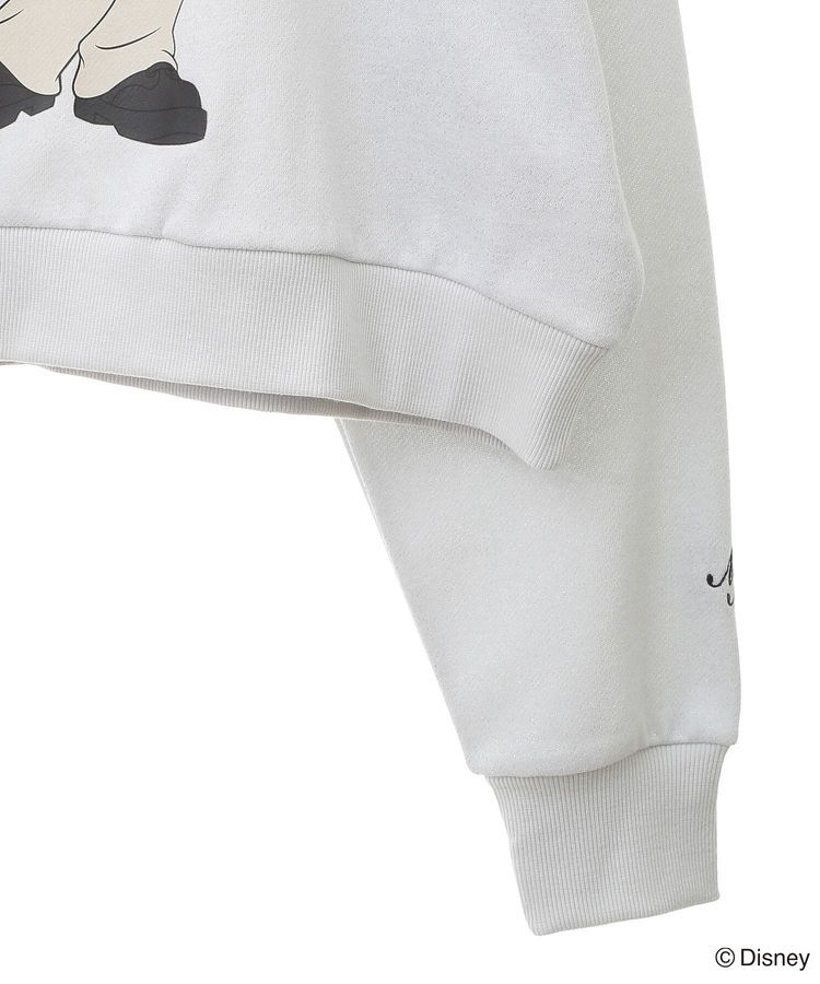 Green Parks「ミッキー＆フレンズ/ラメ裏毛ショートプルオーバー」|スウェット・ジャージ|