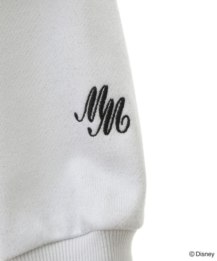 Green Parks「ミッキー＆フレンズ/ラメ裏毛ショートプルオーバー」|スウェット・ジャージ|