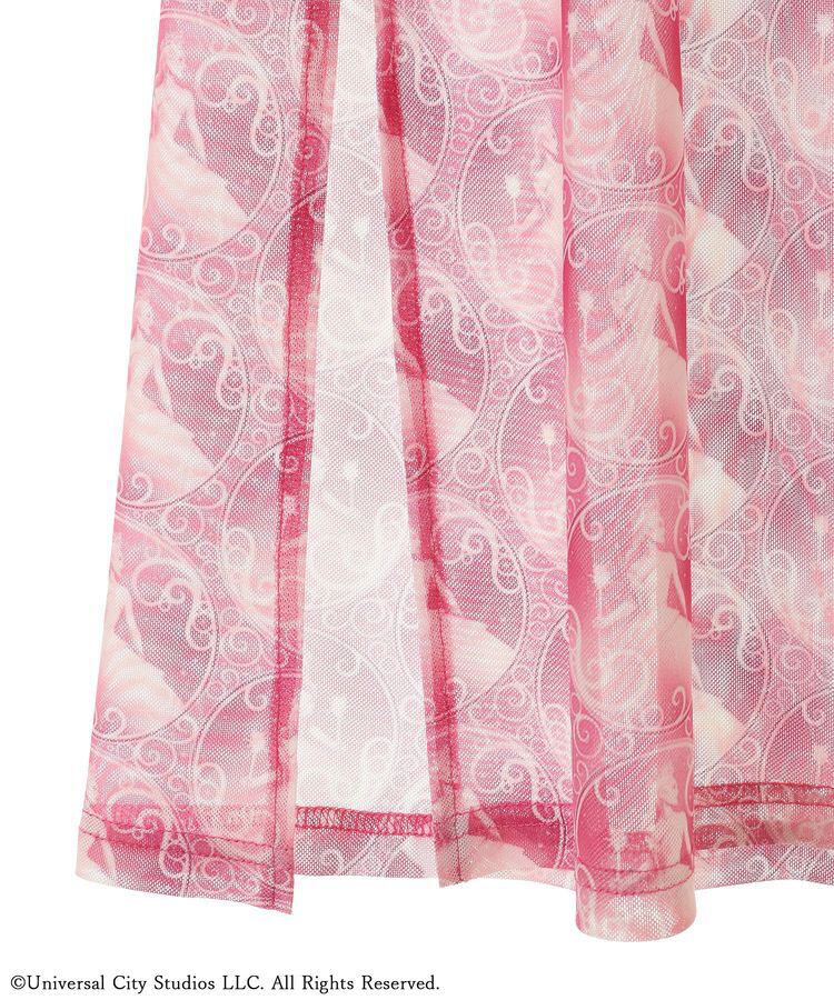 Green Parks「■WICKED パターンシアースカート」|タイト|