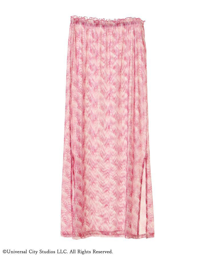 Green Parks「■WICKED パターンシアースカート」|タイト|