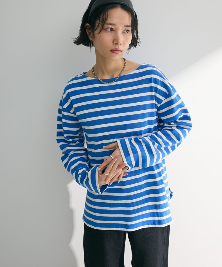 Green Parks「ボーダーチュニック」|Tシャツ・カットソー|