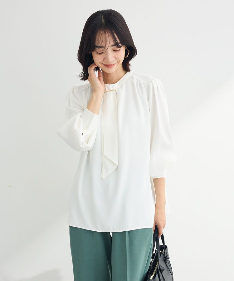 Green Parks「2wayボウタイブラウス」|シャツ・ブラウス|