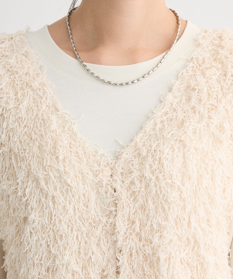 Green Parks「SET2点ベスト+配色ステッチワンピース」|ワンピース|